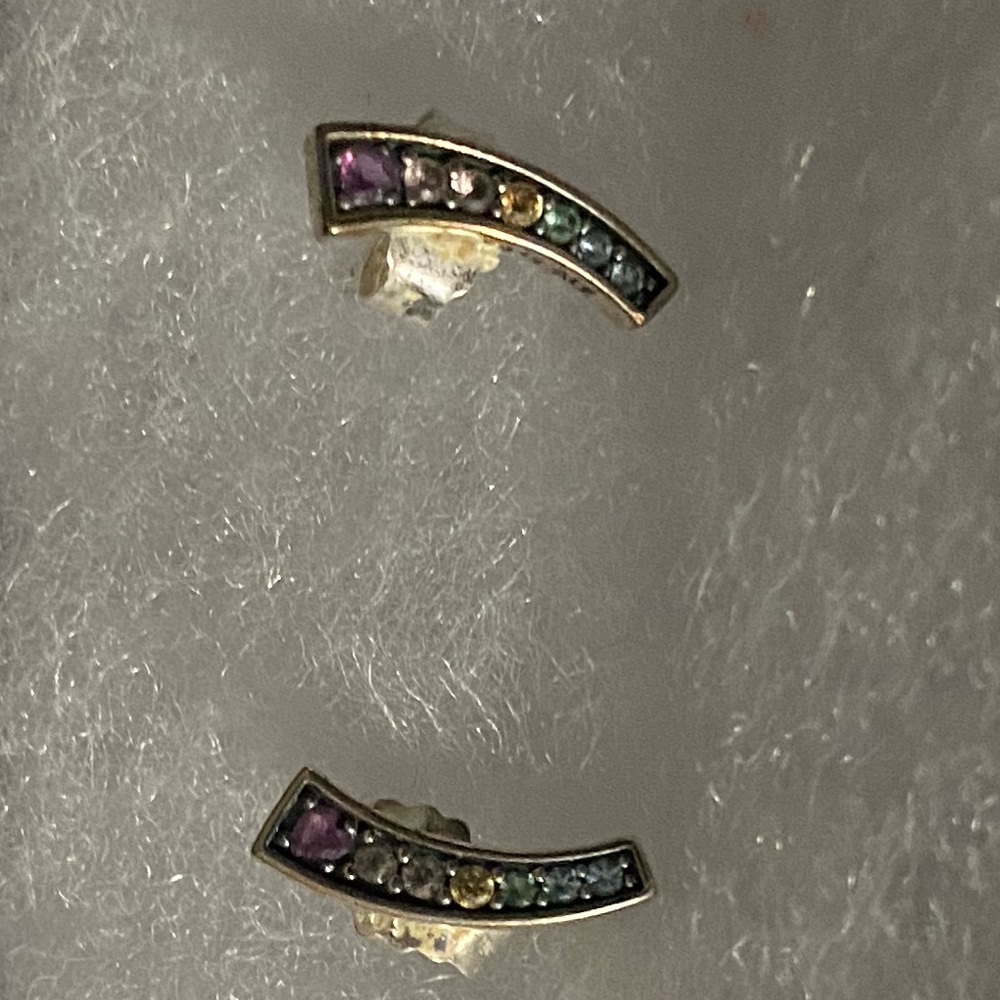 Pandora rainbow earrings